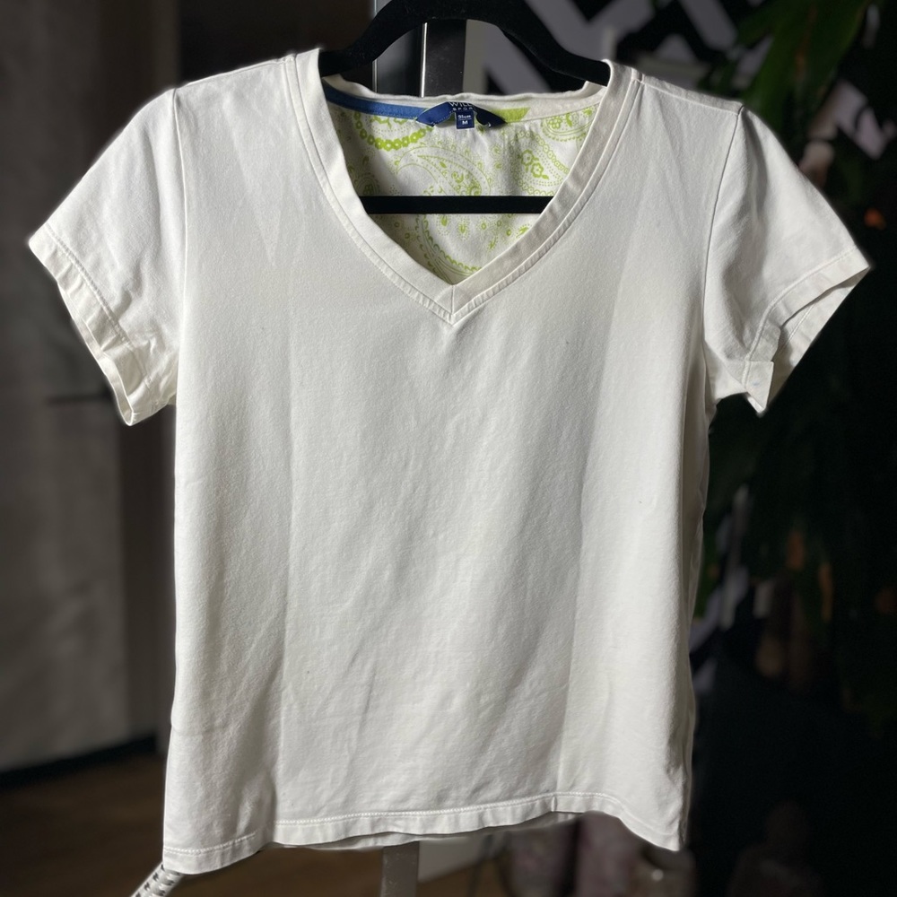 Wills Sport women’s plain sporty white  tee